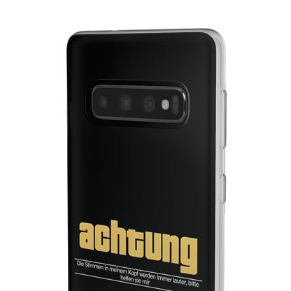 "Achtung (Stimmen)" High Quality Phone Case