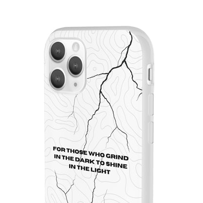 "For those who grind in the dark to shine in the light" High Quality Phone Cases