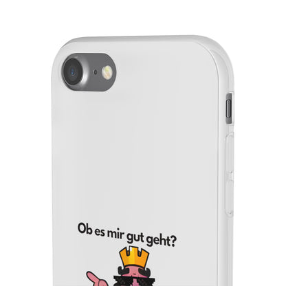 "Ob es mir gut geht? Natürlich... nicht" High Quality Phone Case