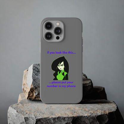 "If you look like this..." High Quality Phone Case