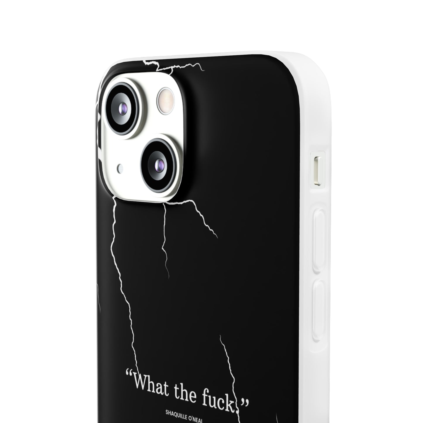 "What the fuck quote" High Quality Phone Case