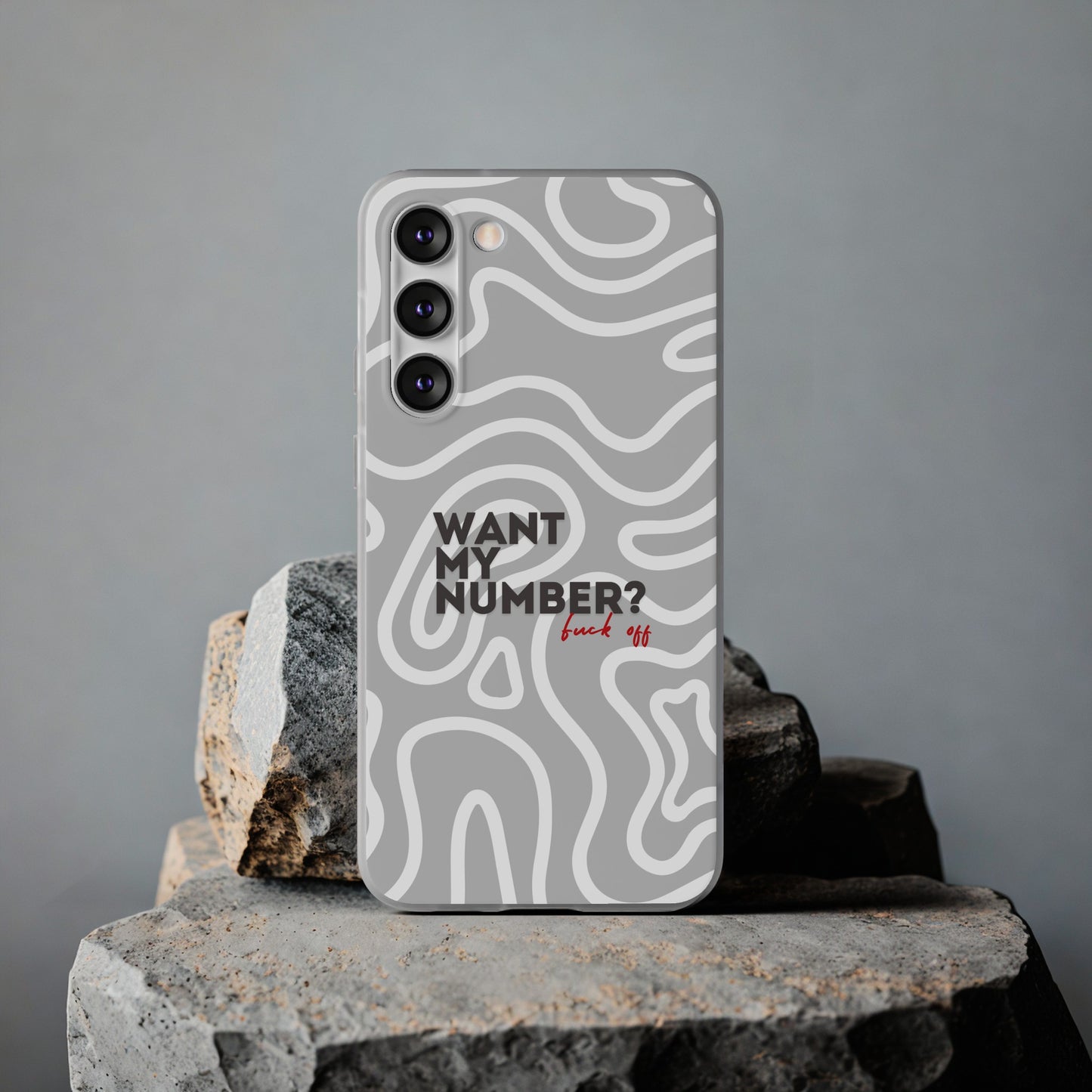 "Want my number?" High Quality Phone Case