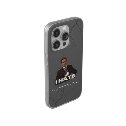 "I hate -. .. --. --. . .-. ... " High Quality Phone Case