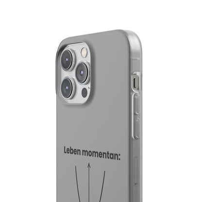 "Leben momentan" High Quality Phone Case