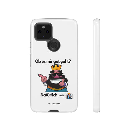 "Ob es mir gut geht?" Premium Quality Phone Case