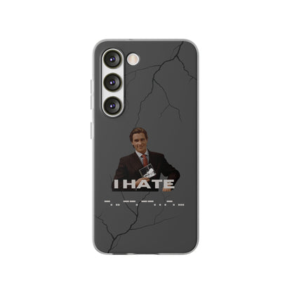 "I hate -. .. --. --. . .-. ... " High Quality Phone Case