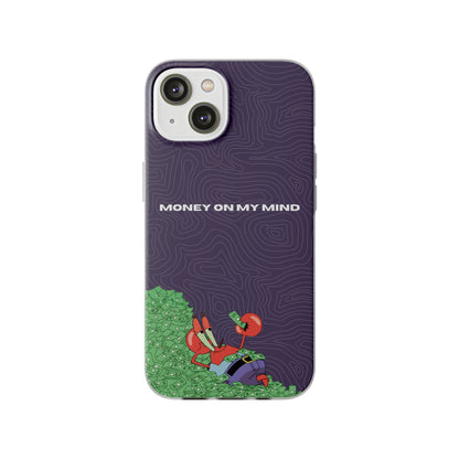 "Money on my mind" High Quality Phone Case