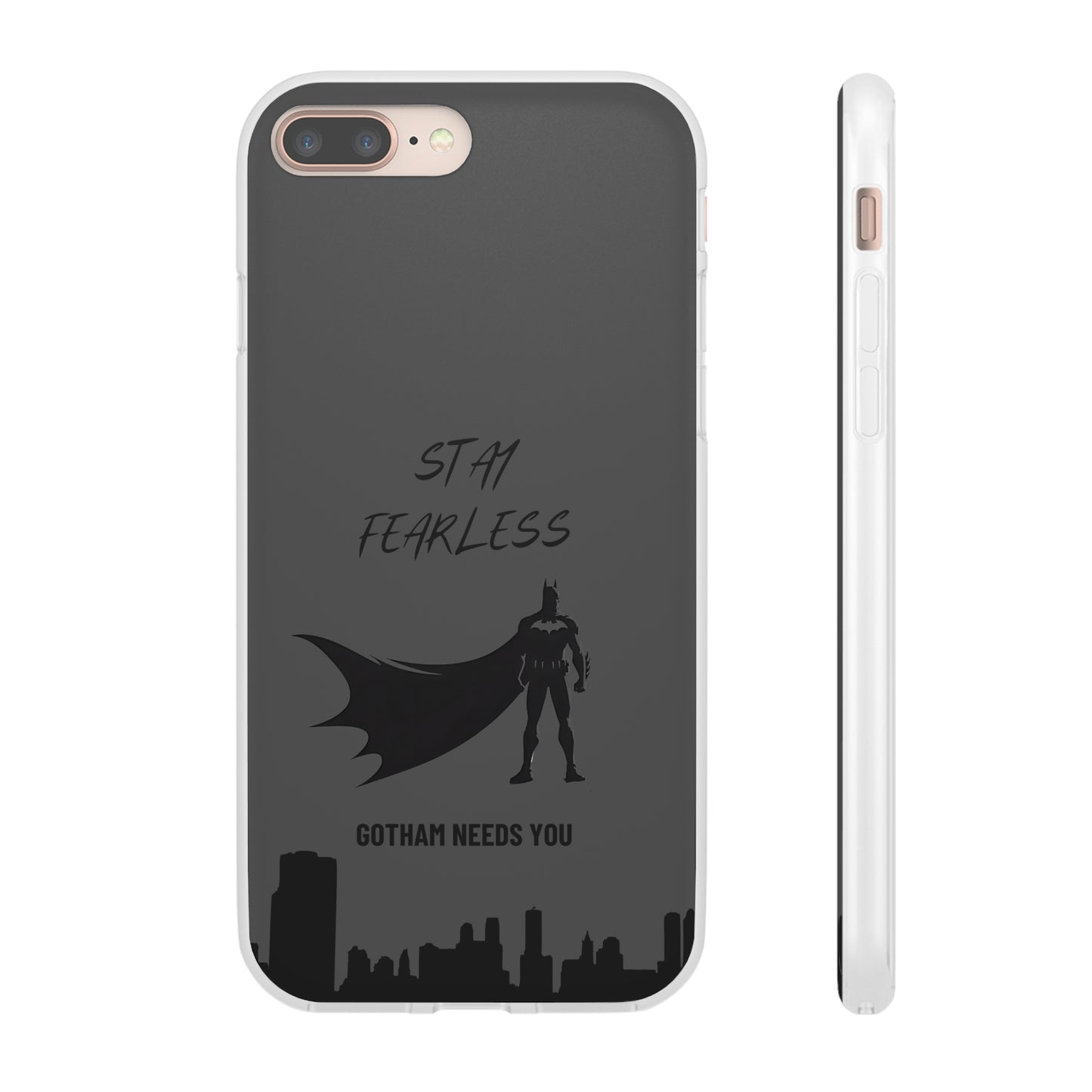 "Stay fearless, Gotham needs you" High Quality Phone Case