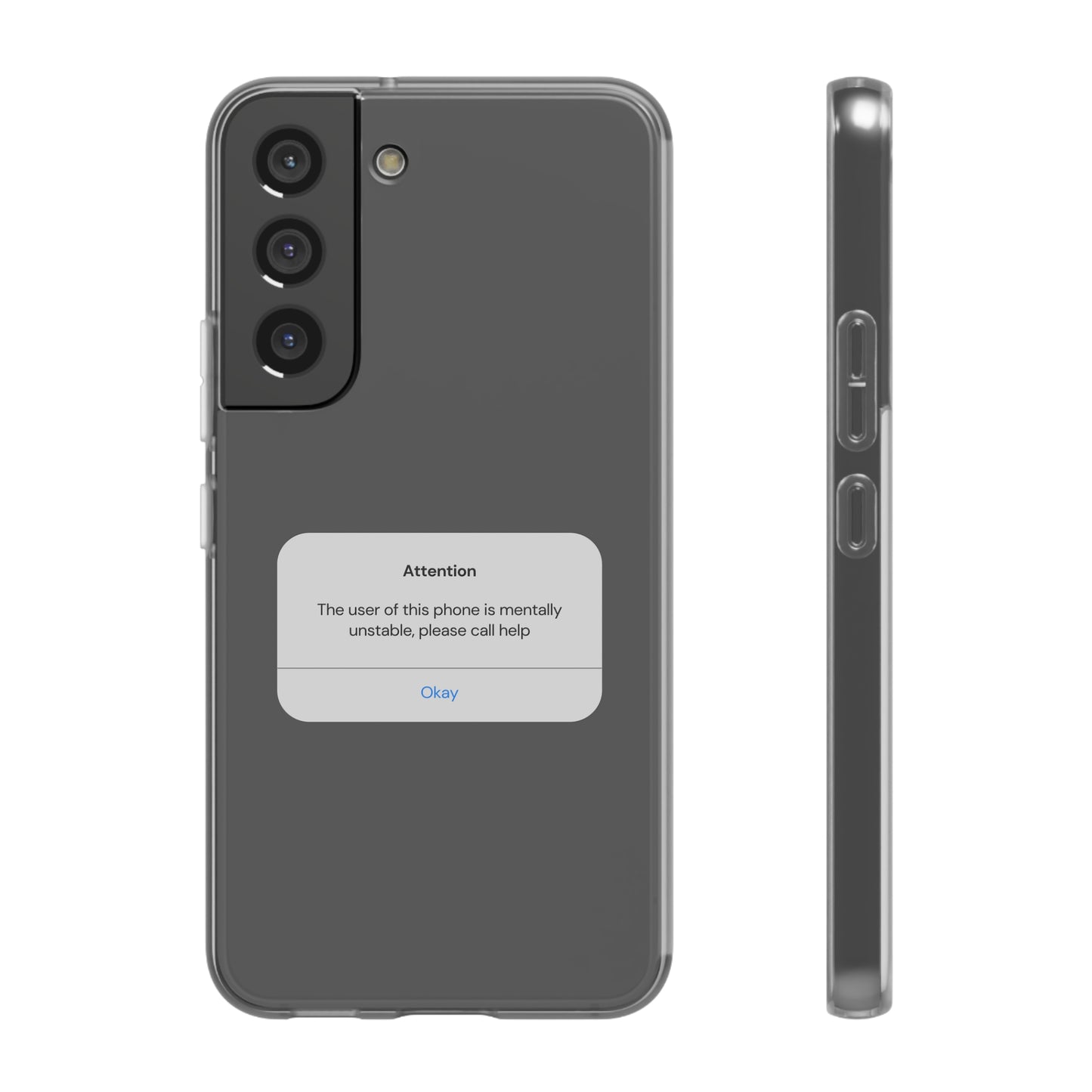 "Attention Notification" High Quality Phone Case