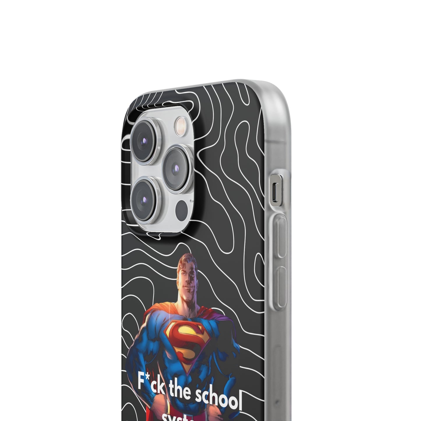 "F*ck the school system" High Quality Phone Case