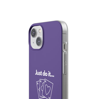 "Just do it... gamble" High Quality Phone Case