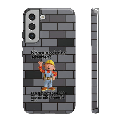 "Können wir das schaffen?" Premium Quality Phone Case