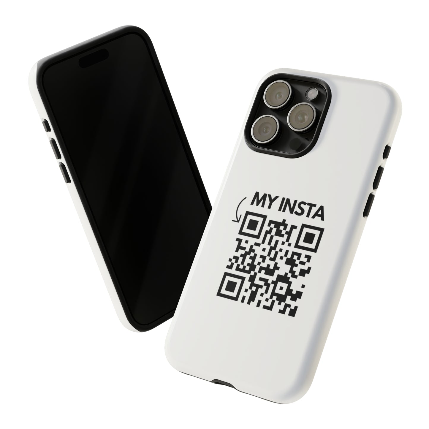 "Scan for Rick Roll" Premium Quality Phone Case