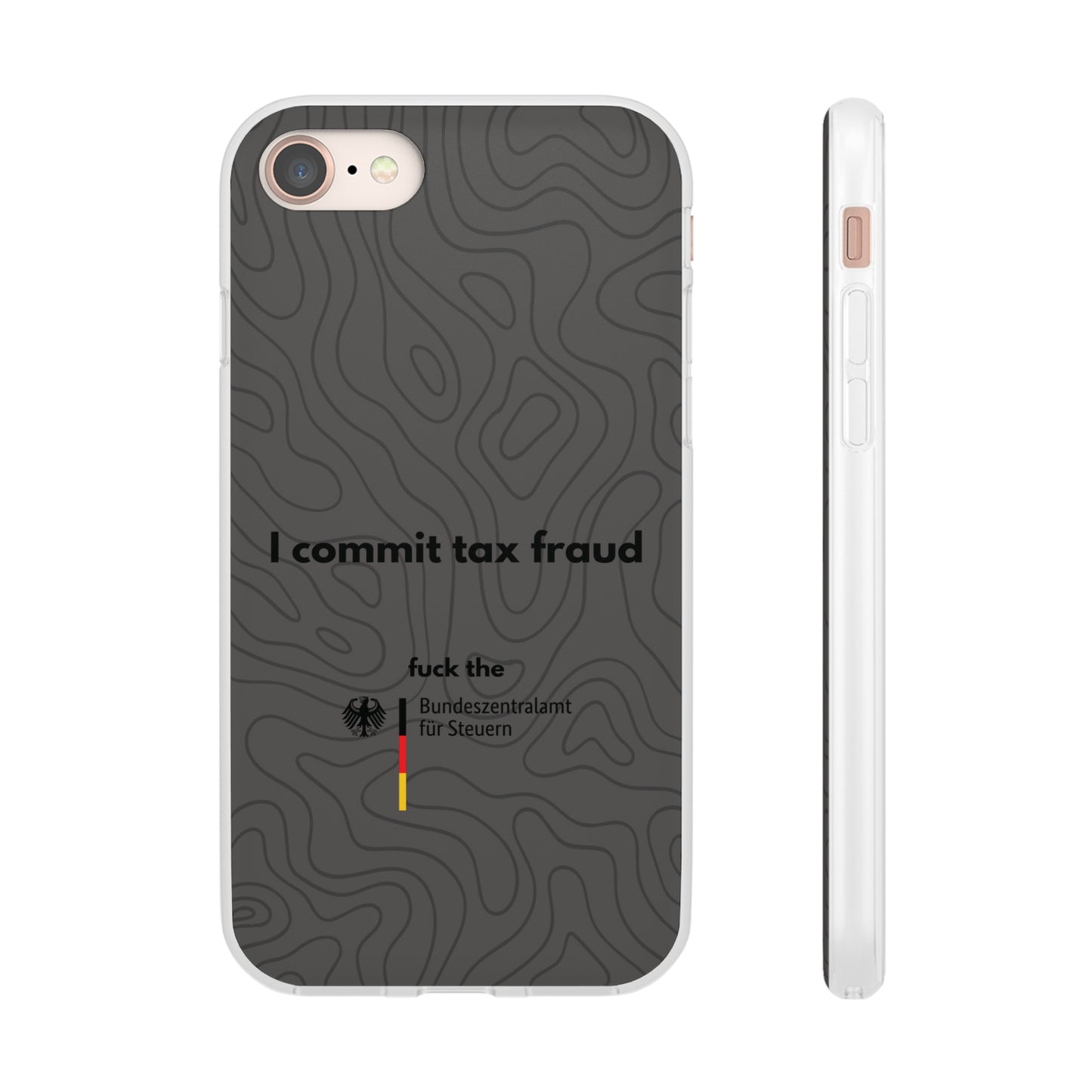 "I commit tax fraud" High Quality Phone Case