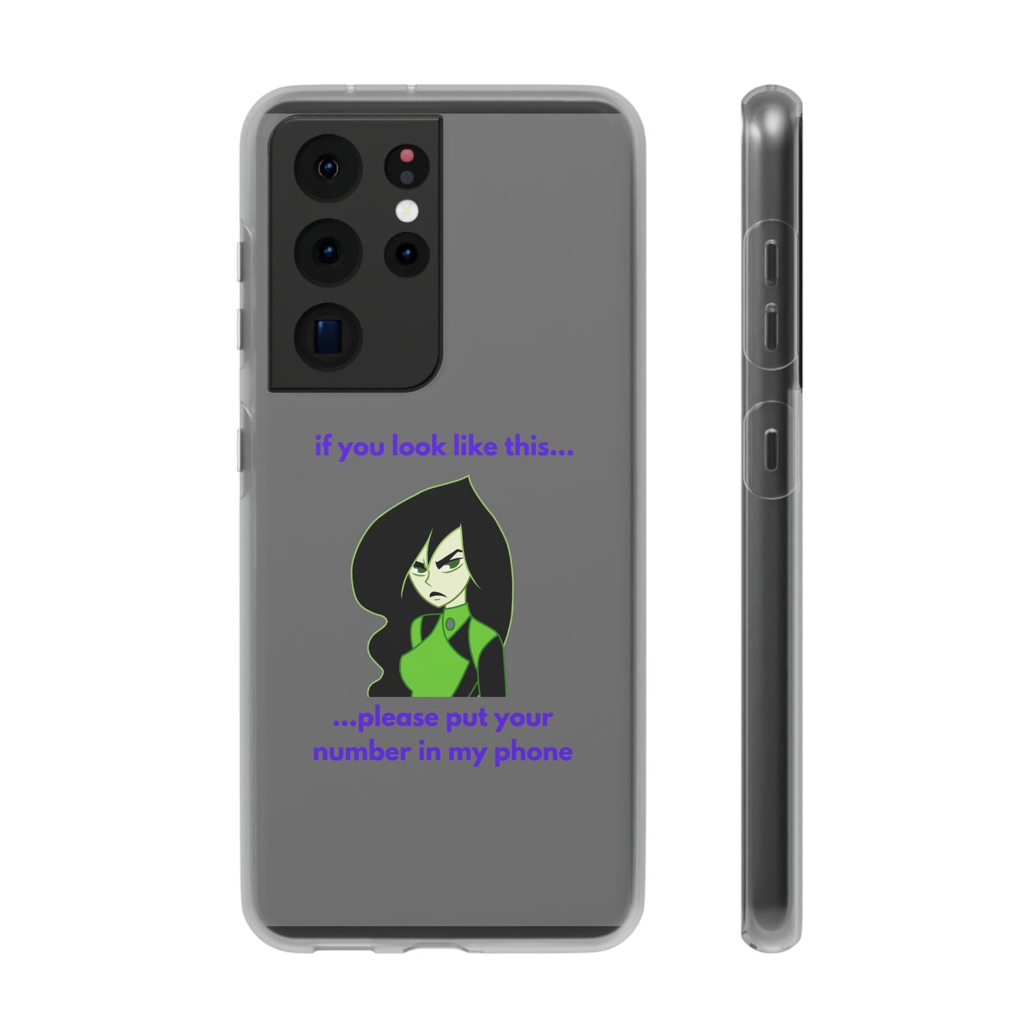 "If you look like this..." High Quality Phone Case