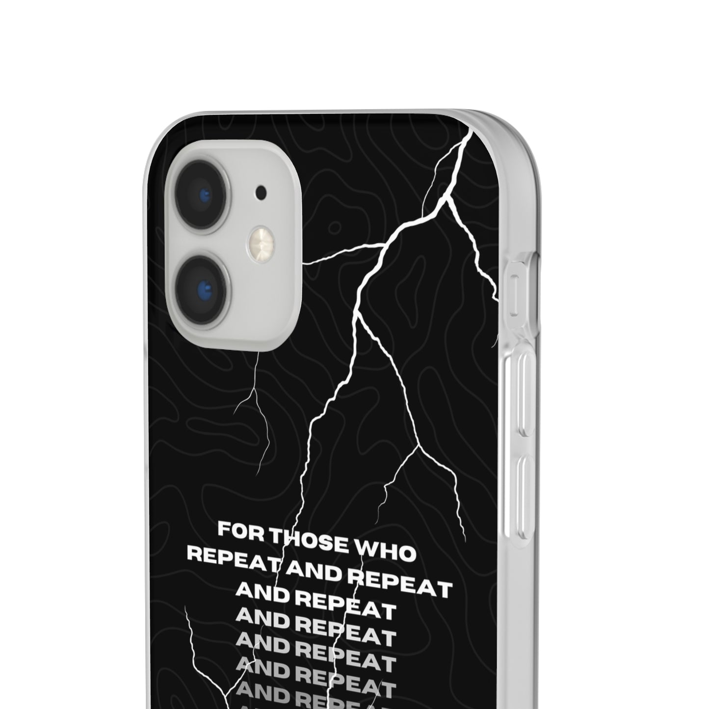 "For those who repeat and repeat..." High Quality Phone Case