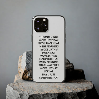 "THIS MORNING" High Quality Phone Case