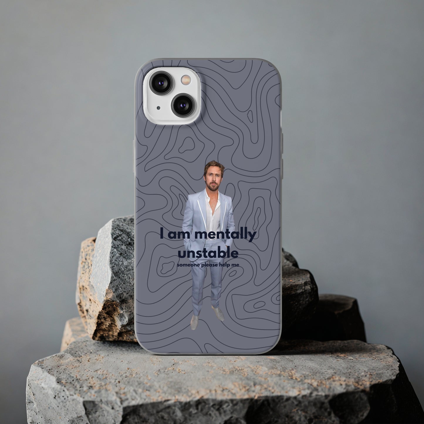 "I am mentally unstable" High Quality Phone Case