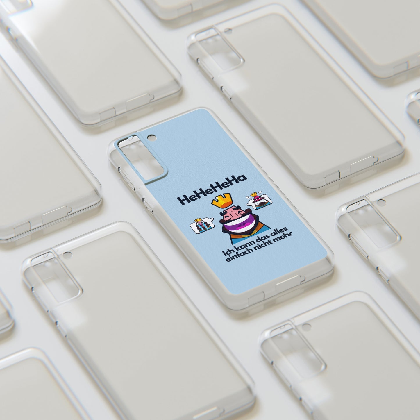 "HeHeHeHa" High Quality Phone Case