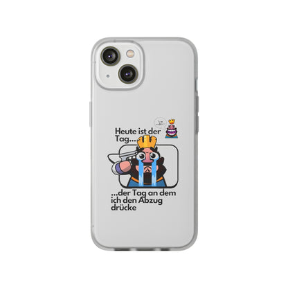 "Heute ist der Tag ... der Tag an dem ich den Abzug drücke" High Quality Phone Case