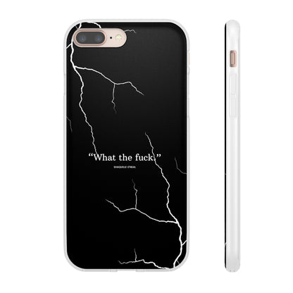 "What the fuck quote" High Quality Phone Case