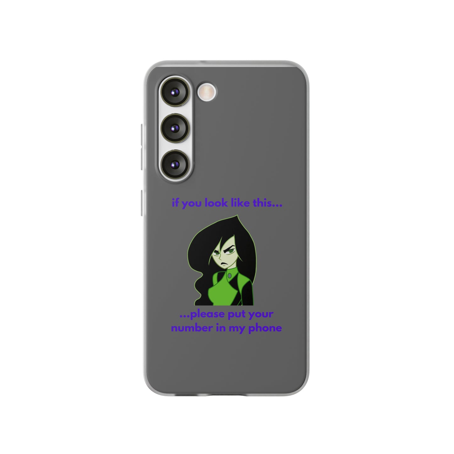 "If you look like this..." High Quality Phone Case