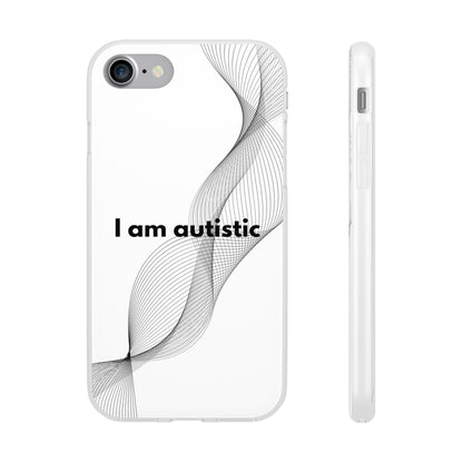 "I am autistic" High Quality Phone Case