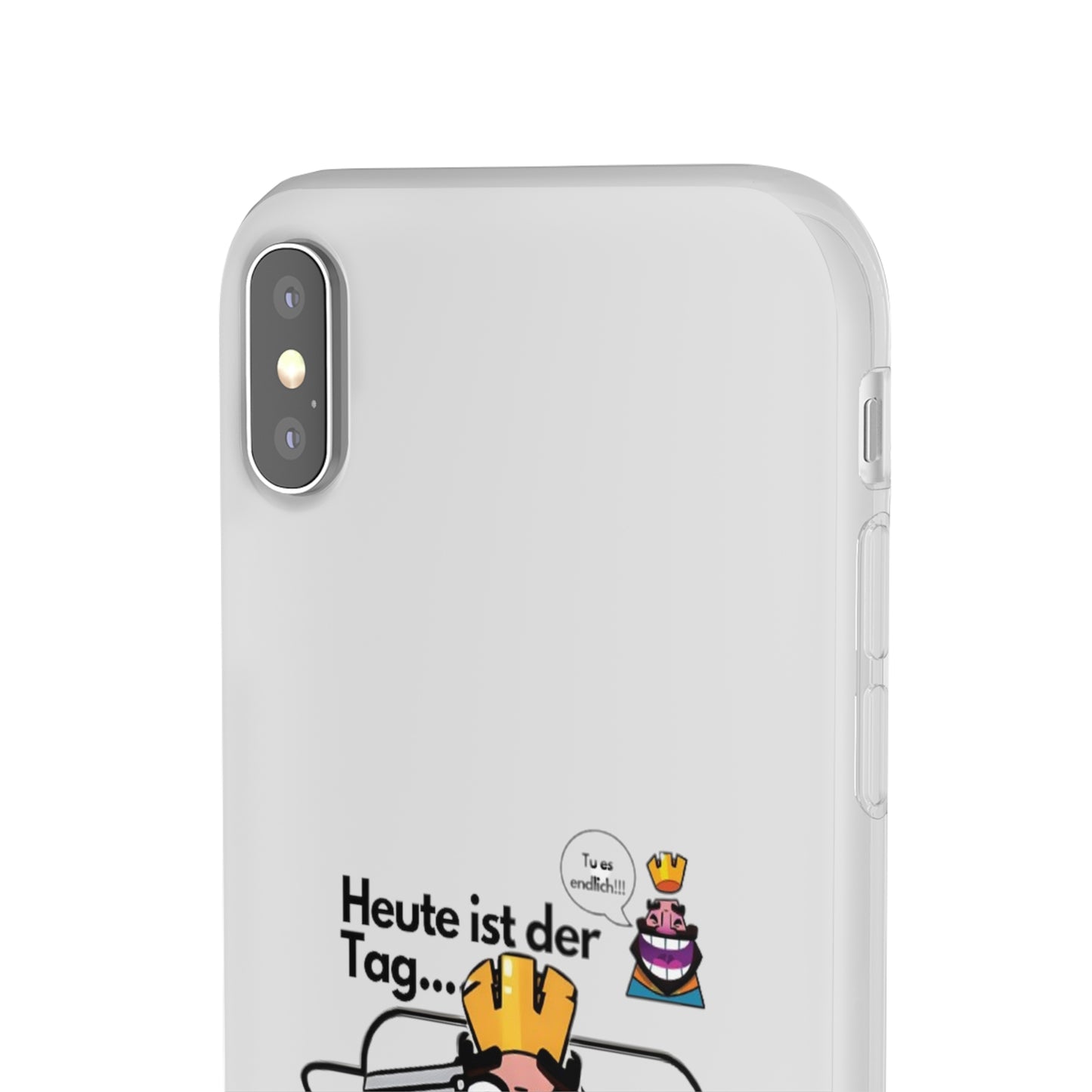 "Heute ist der Tag ... der Tag an dem ich den Abzug drücke" High Quality Phone Case