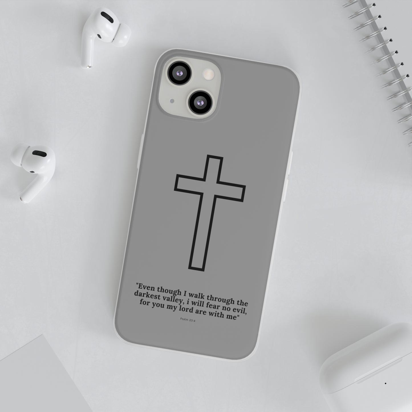 "Psalm 23:4" High Quality Phone Case