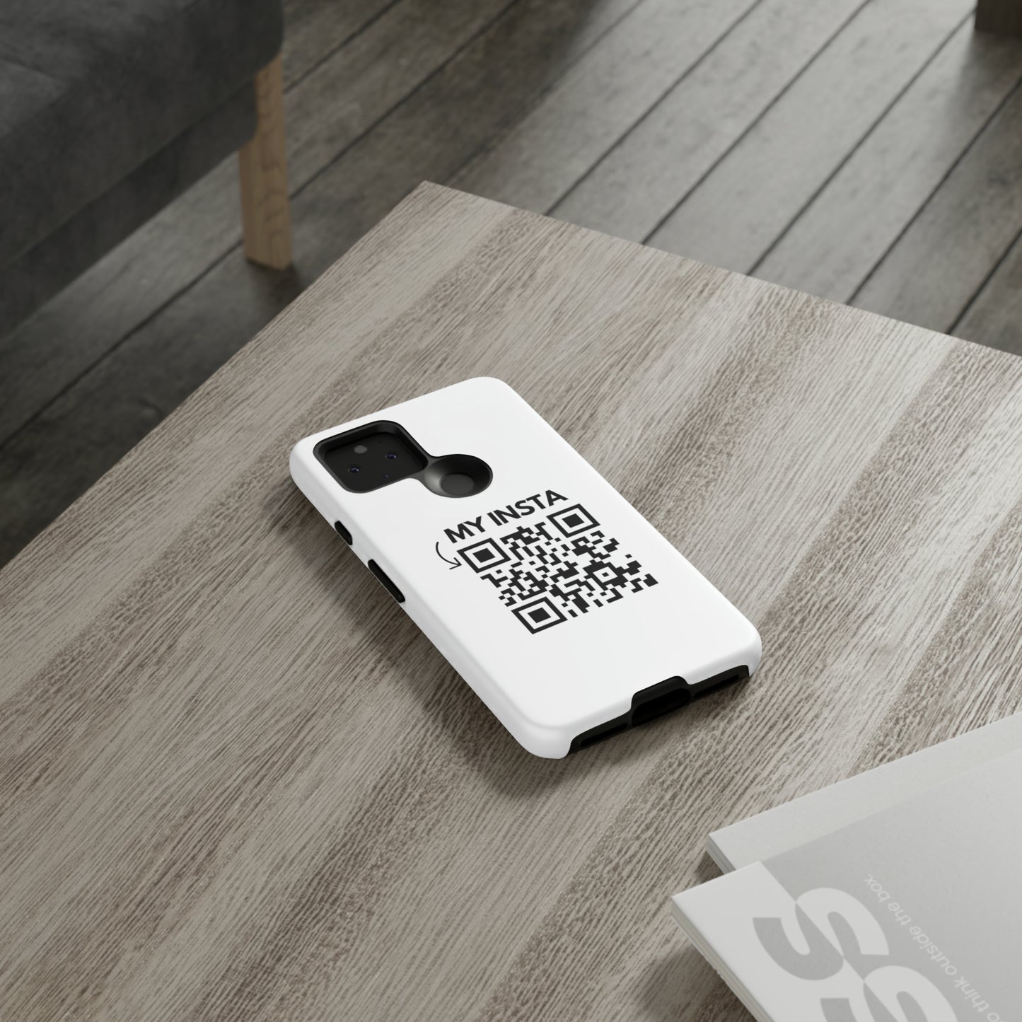 "Scan for Rick Roll" Premium Quality Phone Case