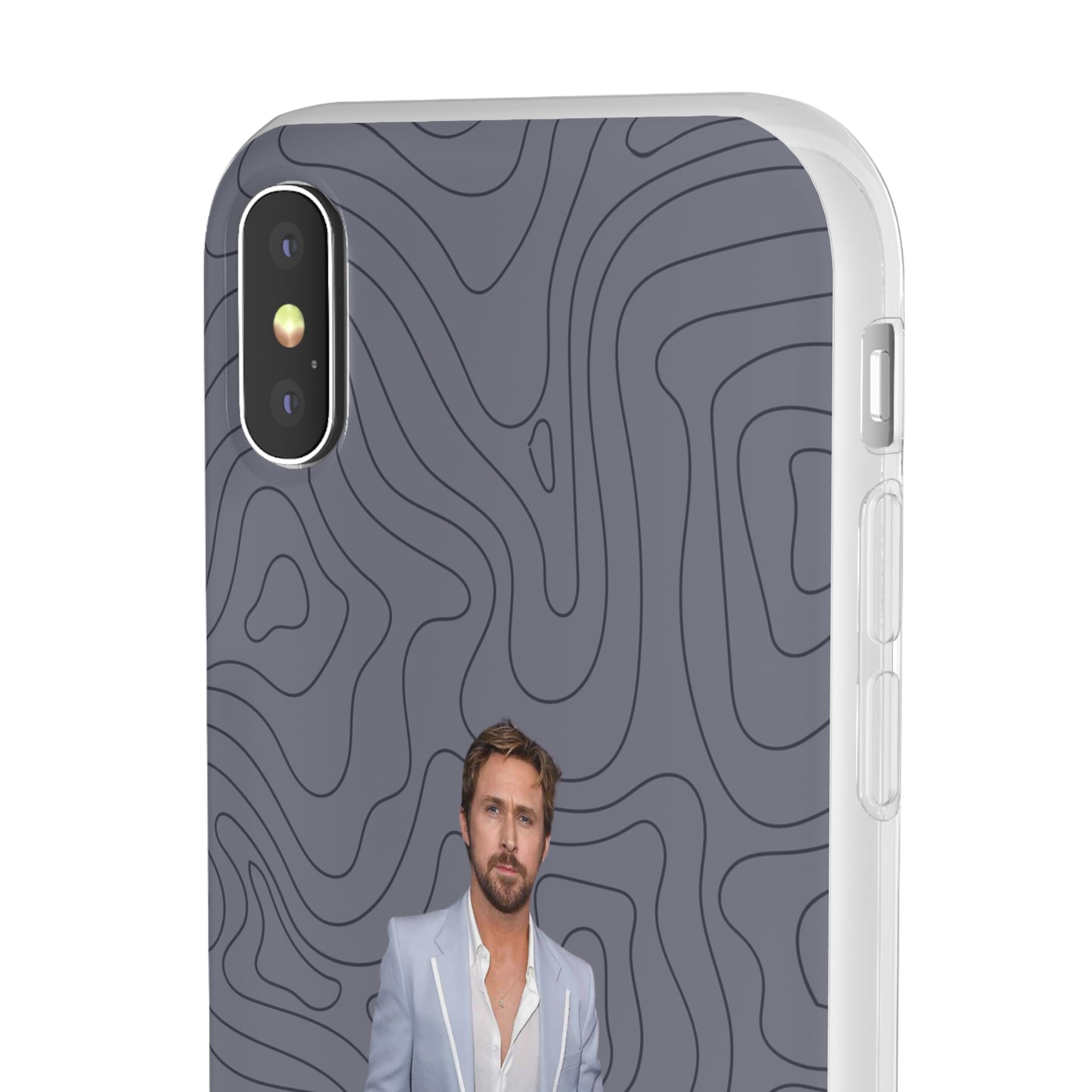 "Ryan Gosling blue" High Quality Phone Case