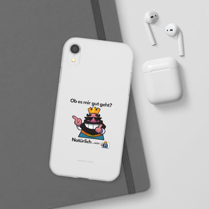 "Ob es mir gut geht? Natürlich... nicht" High Quality Phone Case