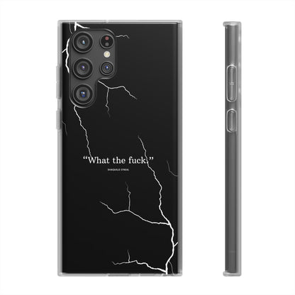 "What the fuck quote" High Quality Phone Case