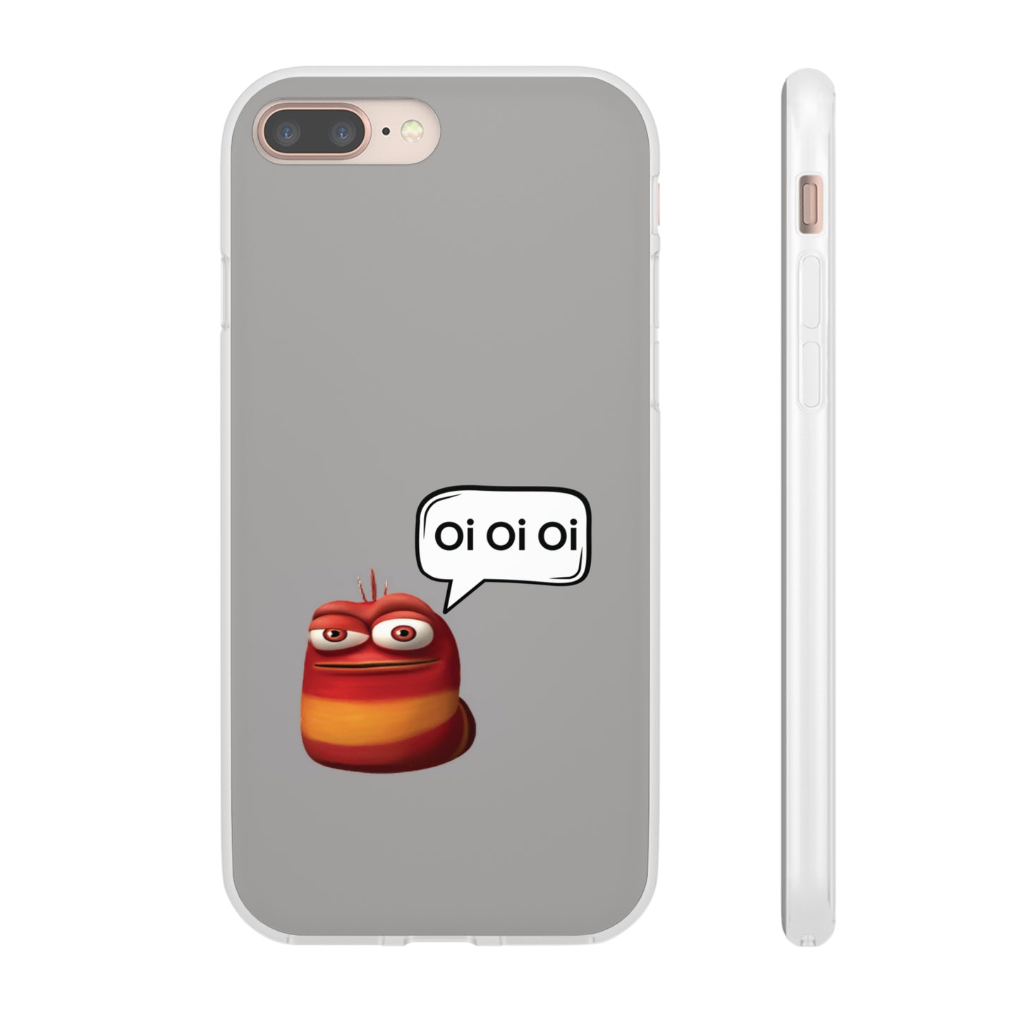 "Oi Oi Oi Red Larva" High Quality Phone Case