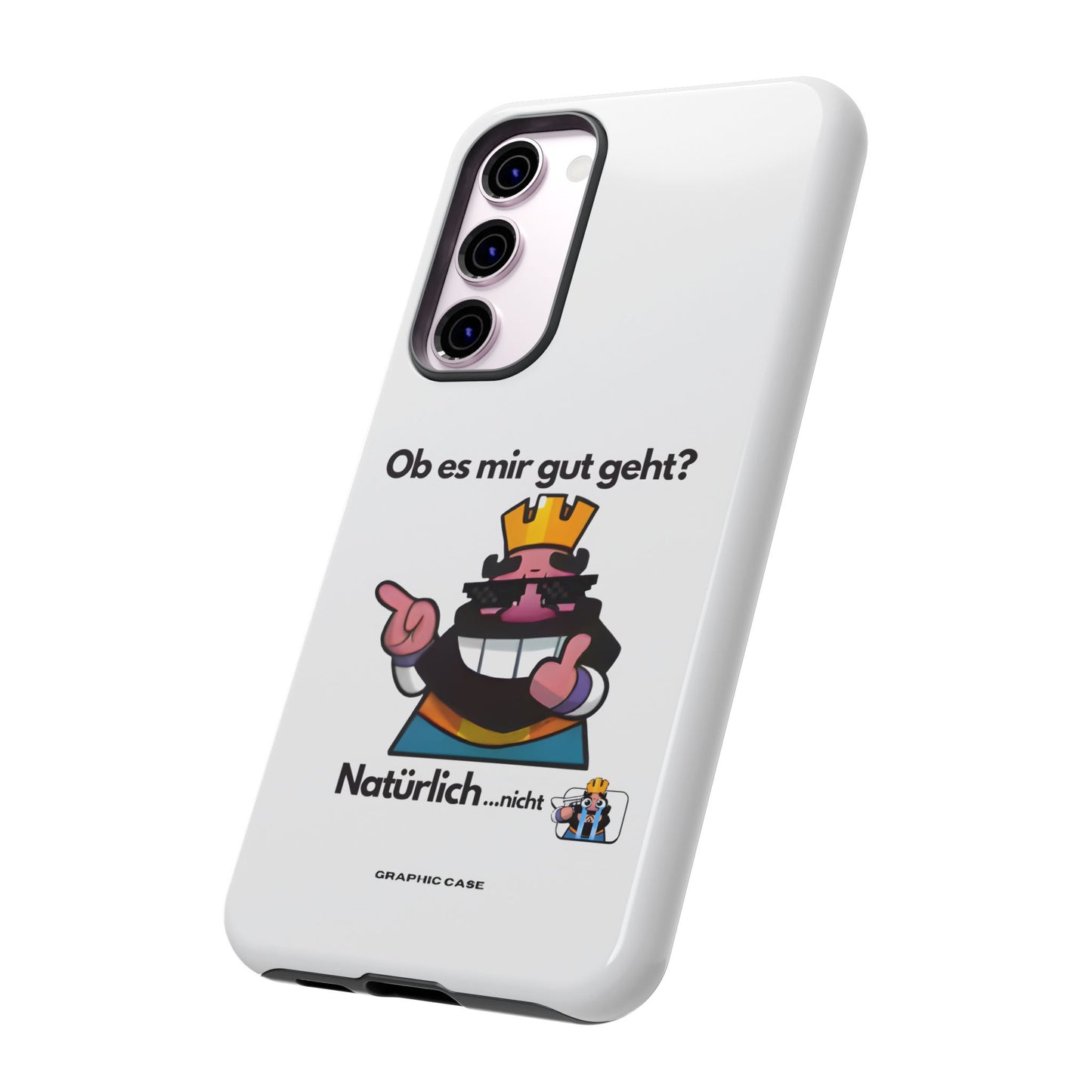 "Ob es mir gut geht?" Premium Quality Phone Case