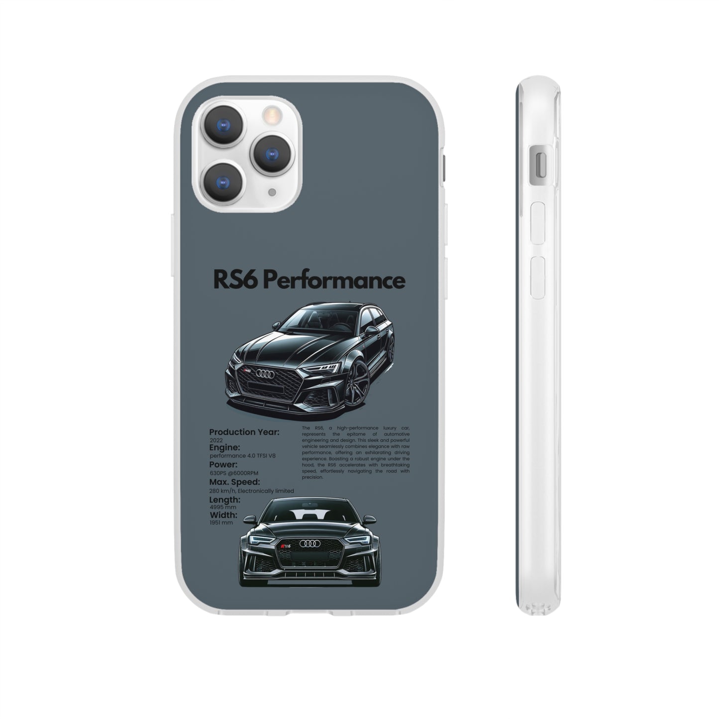 "RS6 Performance" High Quality Phone Case