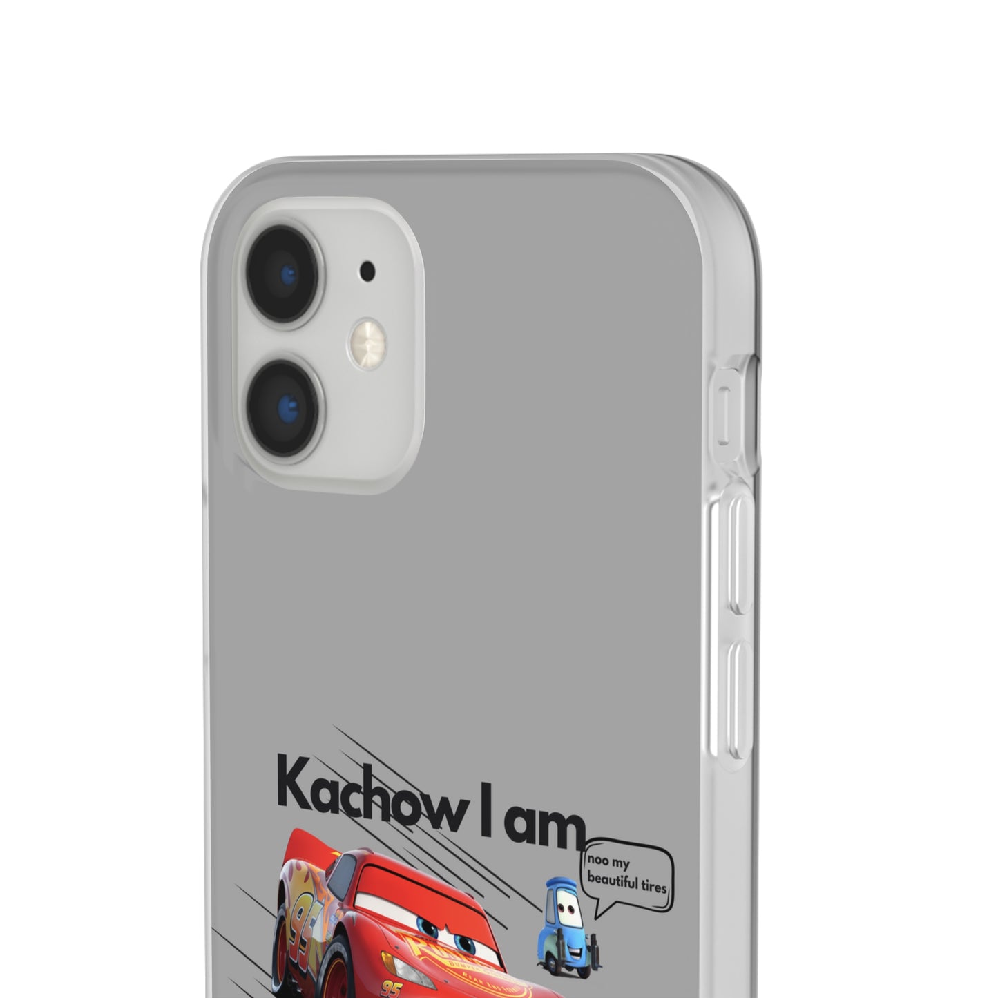 "Kachow into a tree" High Quality Phone Case