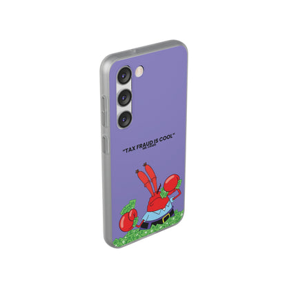 "Tax Fraud is cool" High Quality Phone Case