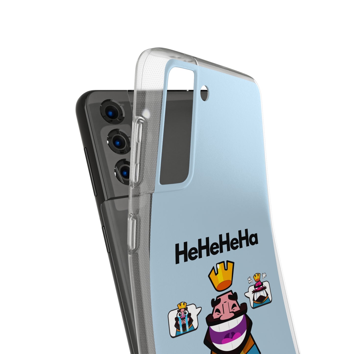 "HeHeHeHa" High Quality Phone Case