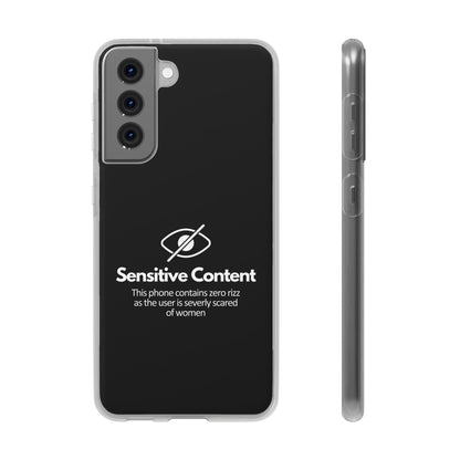 "Sensitive Content" High Quality Phone Case