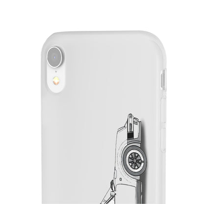 "Car Blueprint 2" High Quality Phone Case