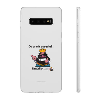 "Ob es mir gut geht? Natürlich... nicht" High Quality Phone Case