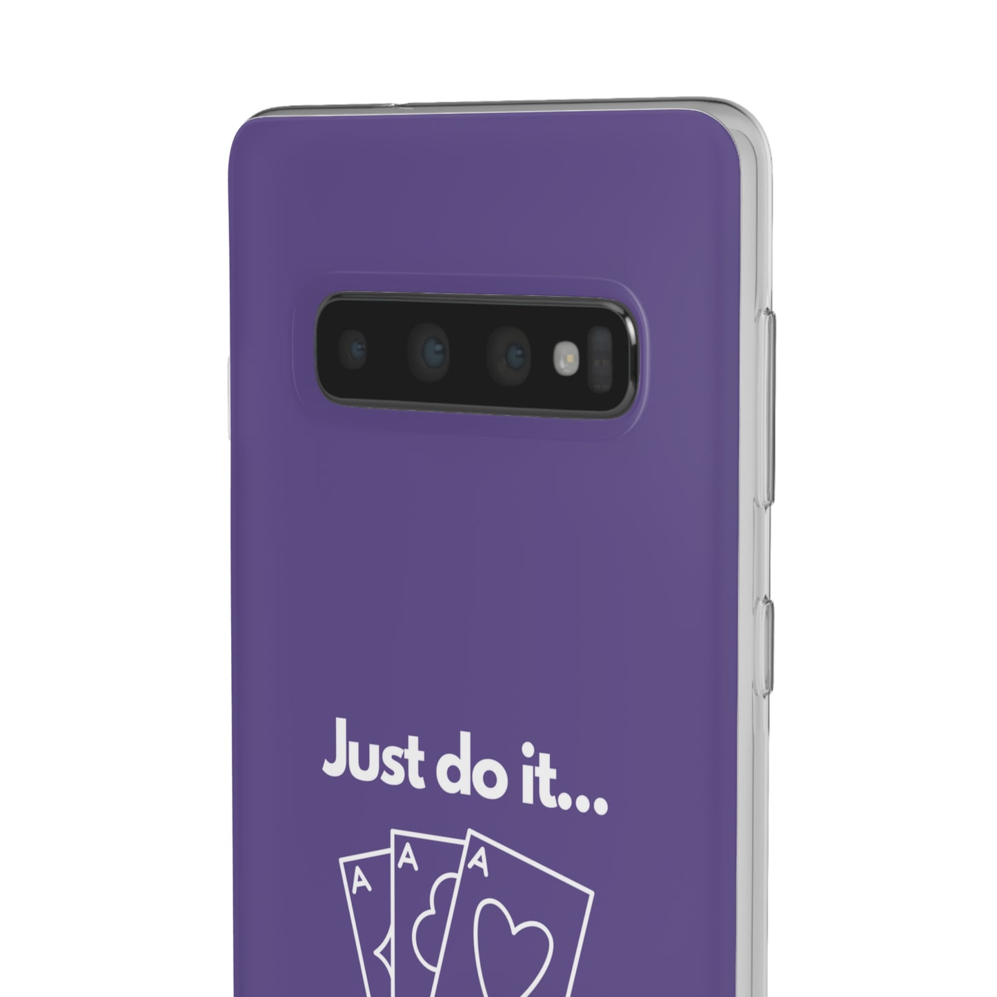 "Just do it... gamble" High Quality Phone Case