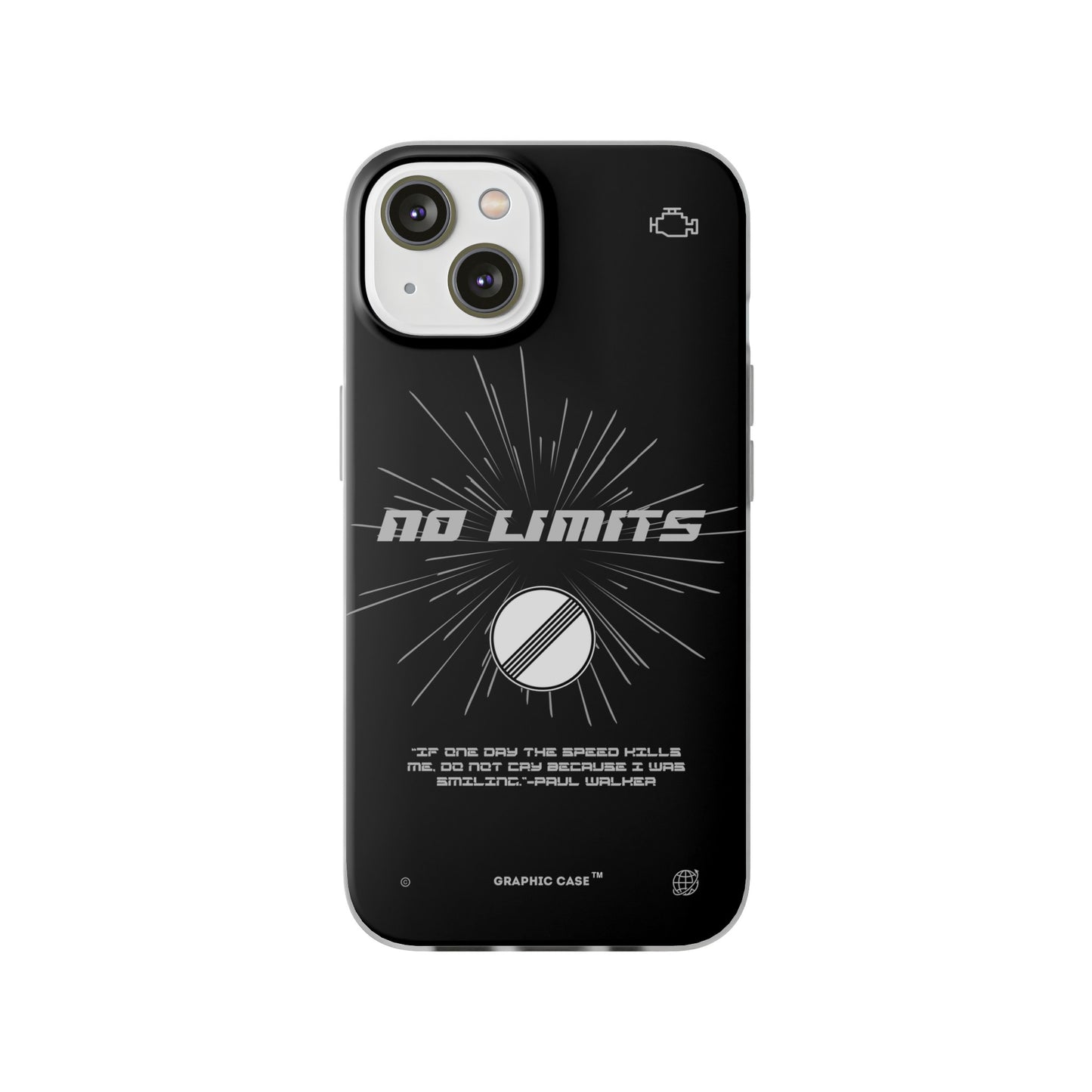 "No limits" High Quality Phone Case