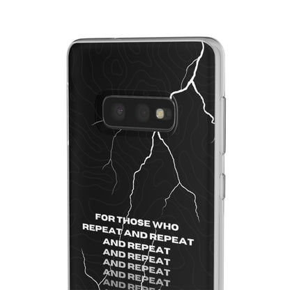 "For those who repeat and repeat..." High Quality Phone Case