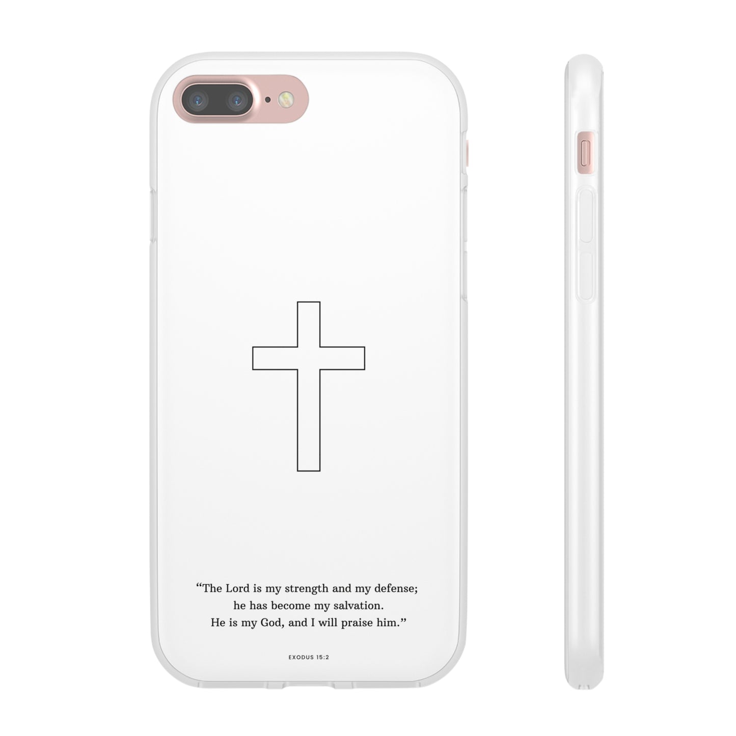 "Exodus 15:2" High Quality Phone Case