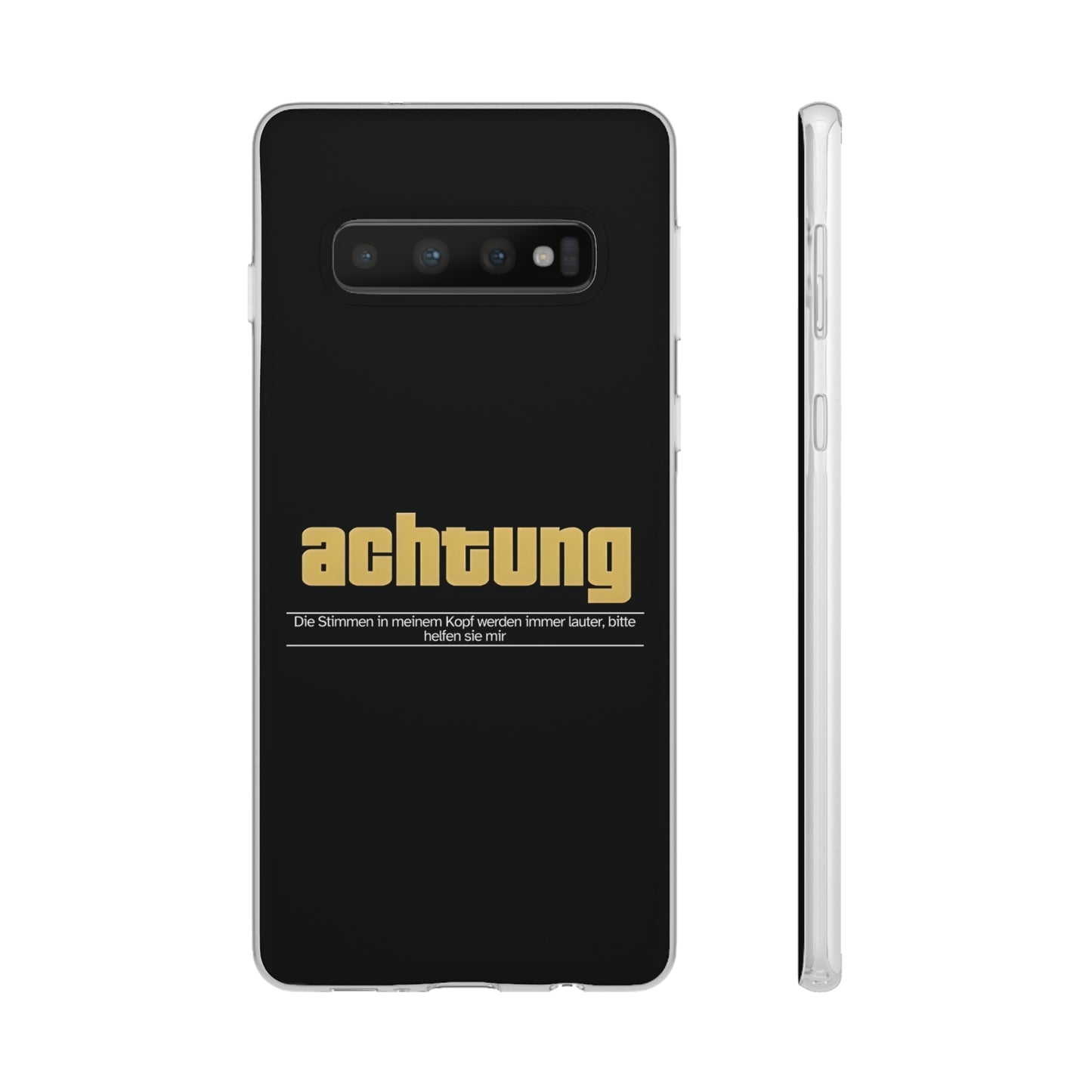 "Achtung (Stimmen)" High Quality Phone Case