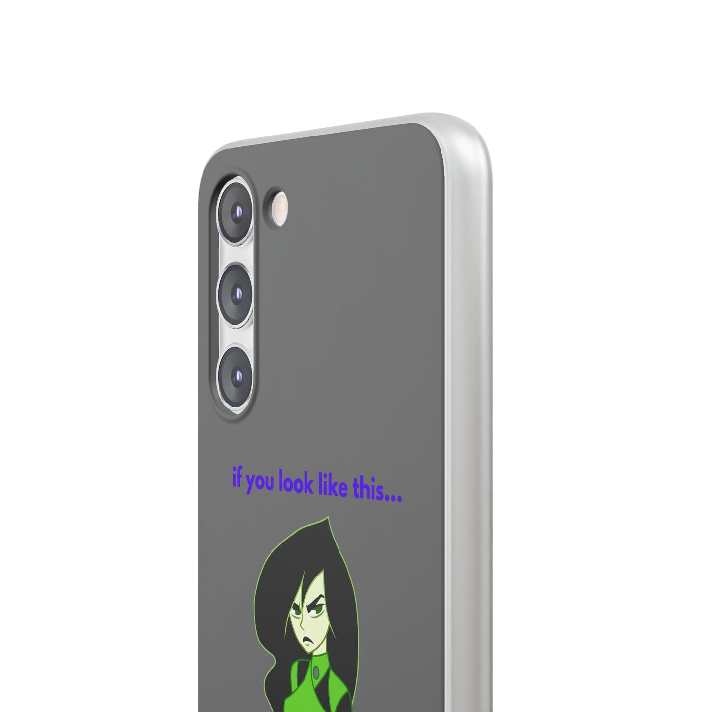 "If you look like this..." High Quality Phone Case