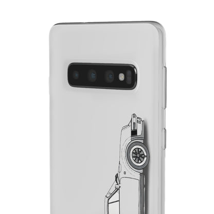 "Car Blueprint 2" High Quality Phone Case