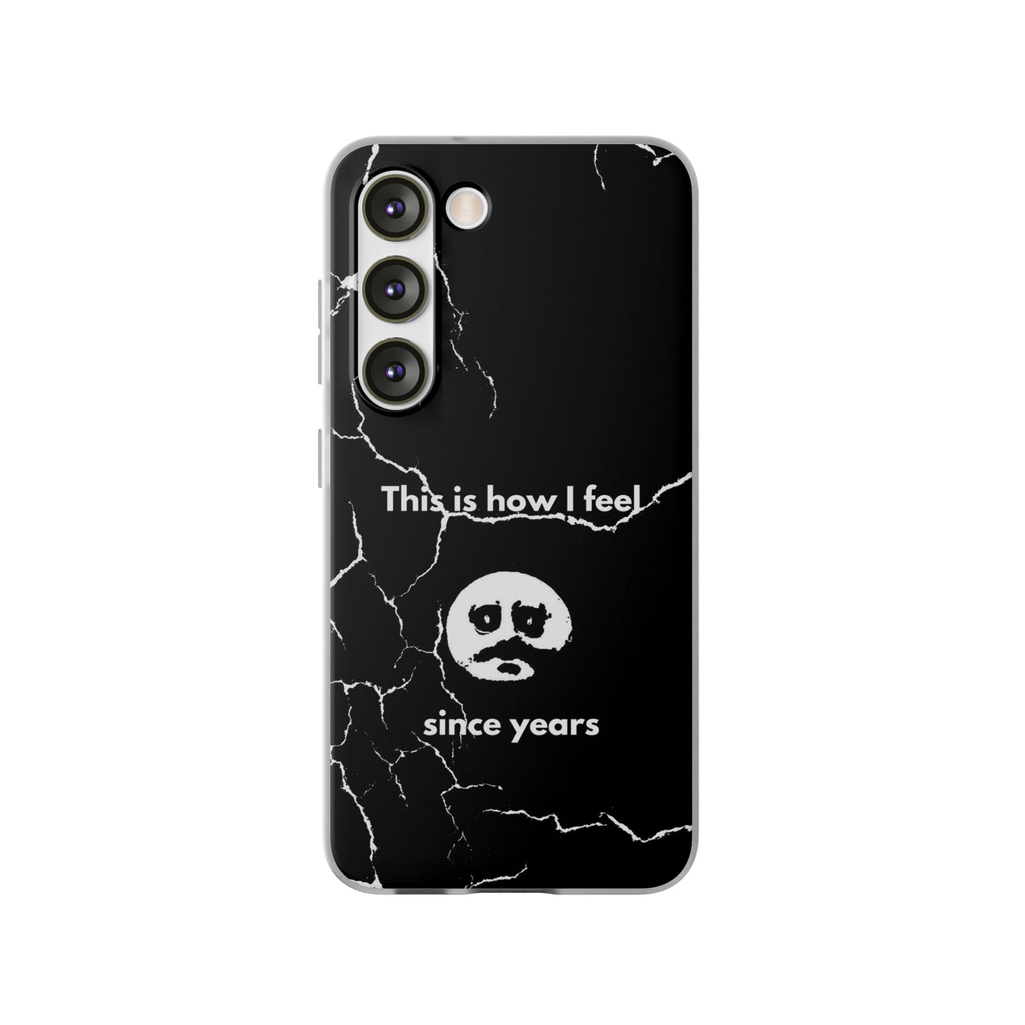 "This is how I feel since years" High Quality Phone Case